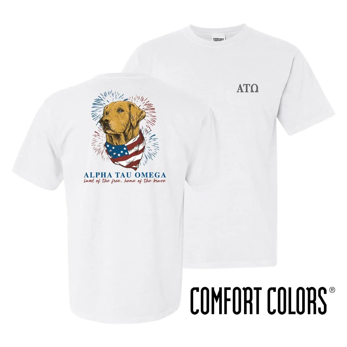 ATO Comfort Colors USA Retriever Tee