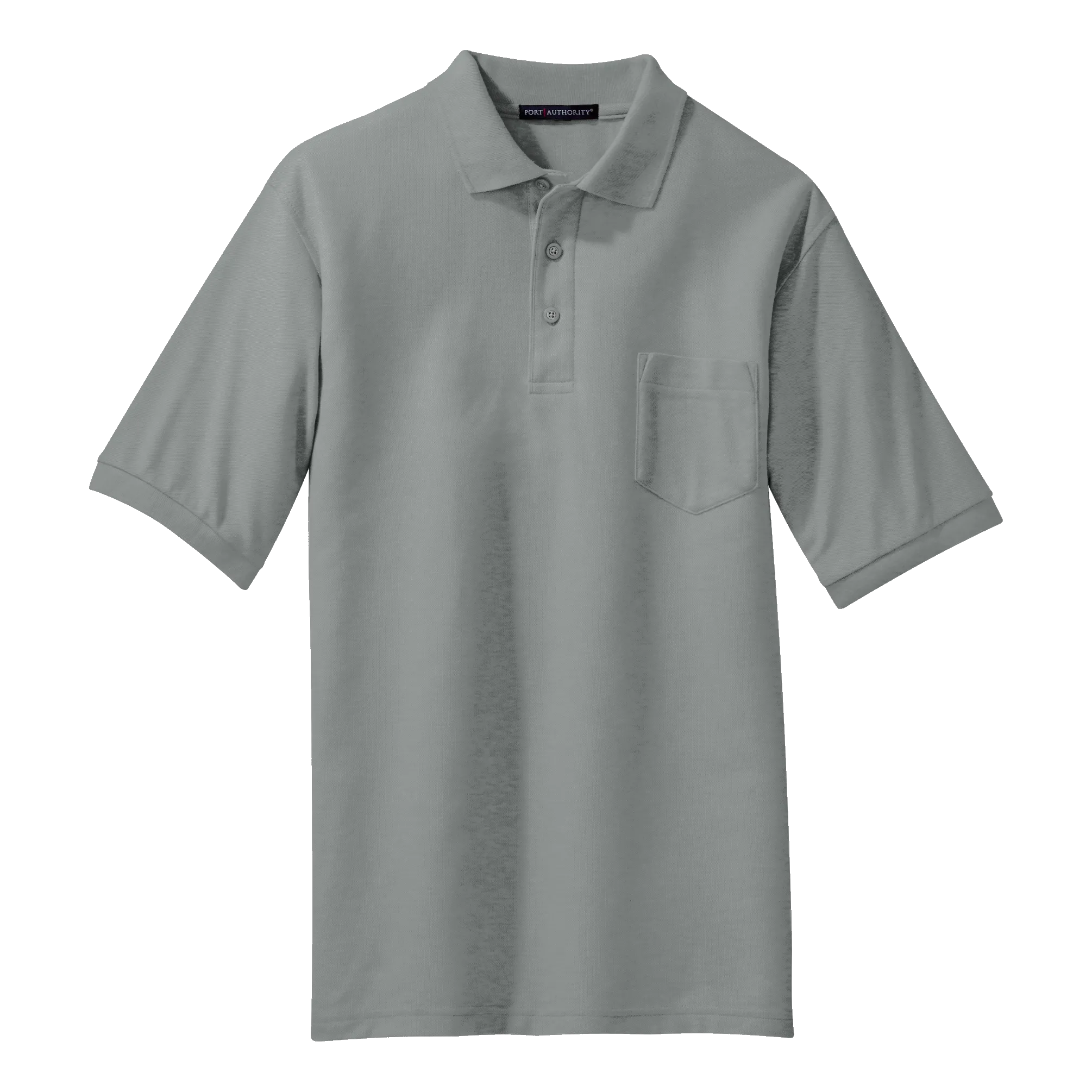 B1308MPT Mens Tall Silk Touch Pocket Polo