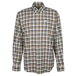 Barbour Turville Mens Regular Fit Shirt - Ecru Marl