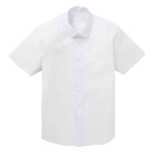 Boys Short Sleeve White Shirt