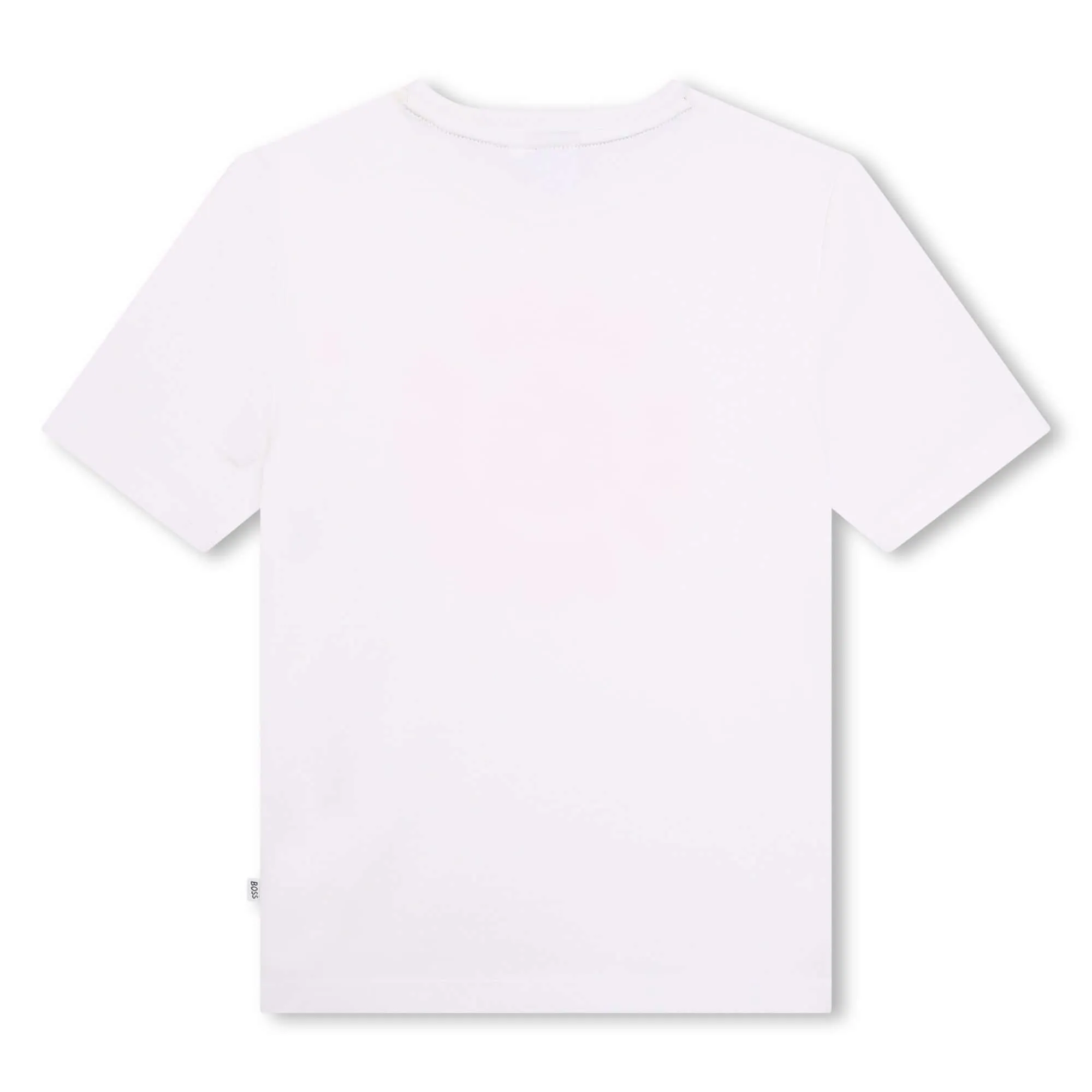 Boys White Short Sleeve Records Print T-Shirt