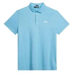 Bridge Regular Fit Tech Mesh Polo Baltic Sea - SS24