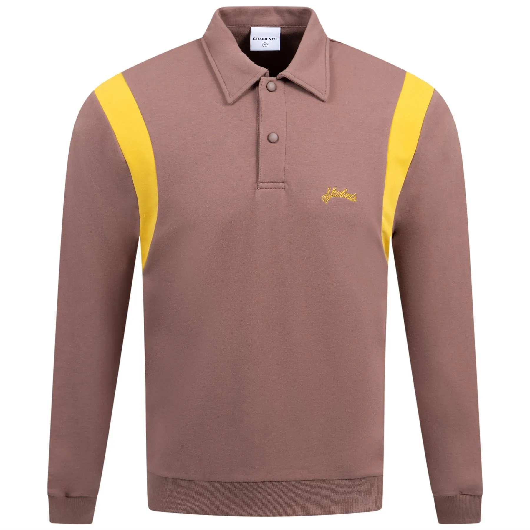 Callum LS Polo Brown - AW24