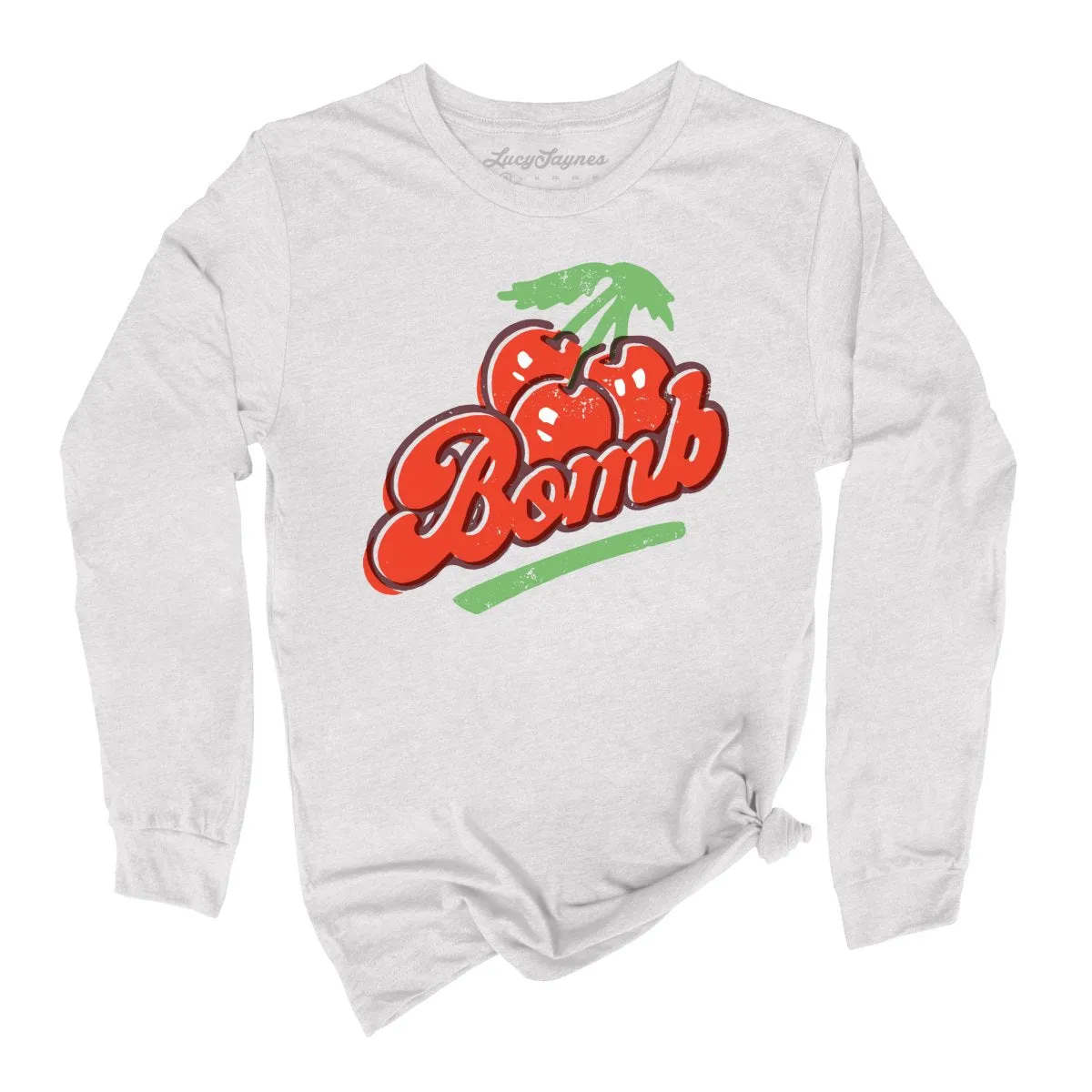 Cherry Bomb Long Sleeve Tee