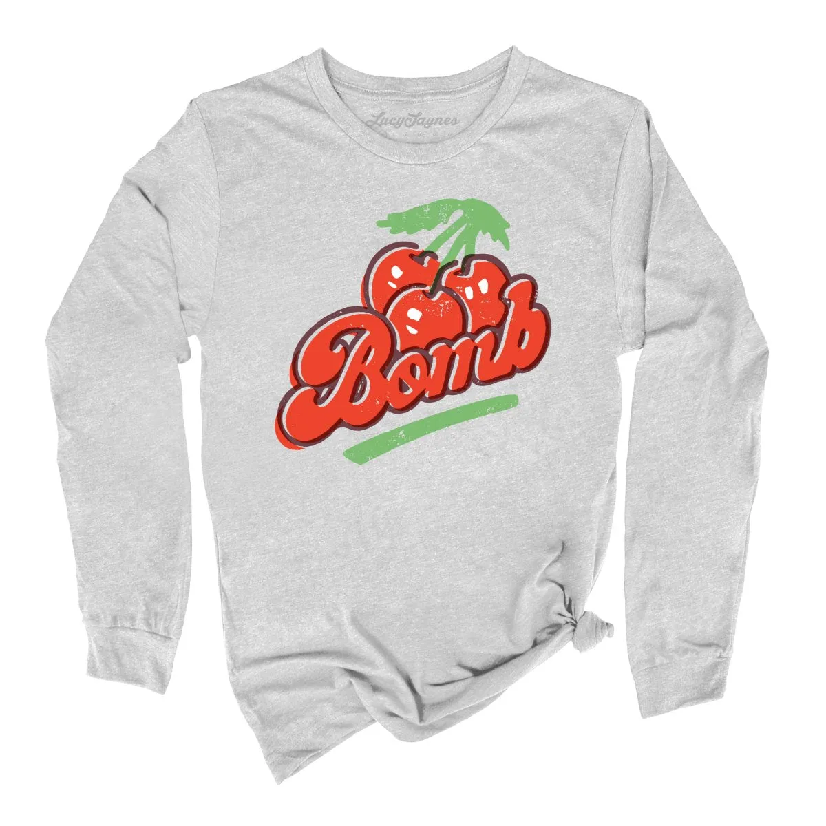 Cherry Bomb Long Sleeve Tee