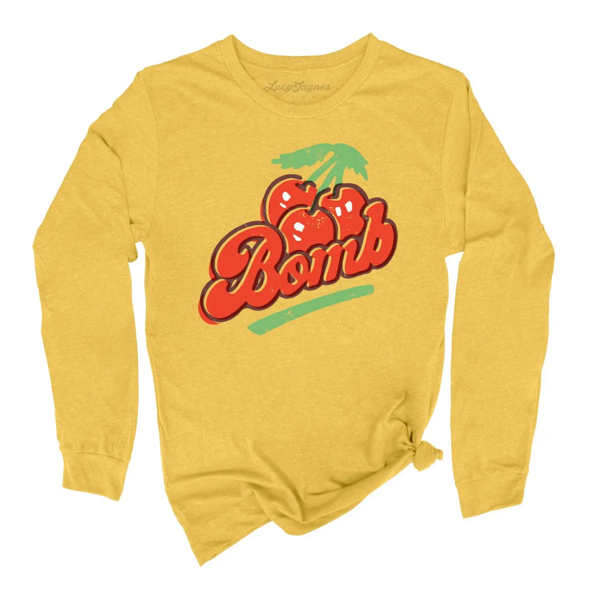 Cherry Bomb Long Sleeve Tee