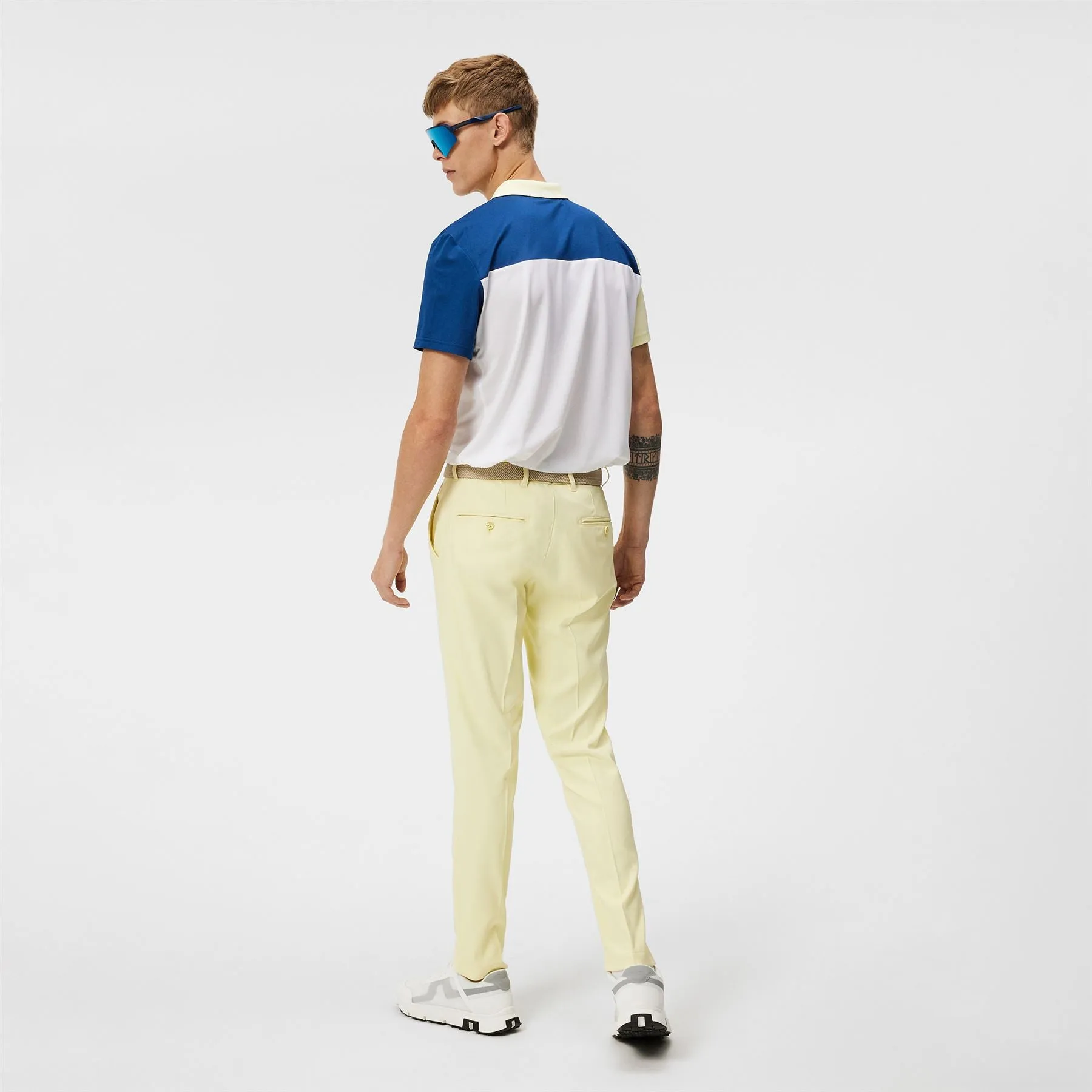 Cliff Regular Fit Soft Pique Polo White - SS24