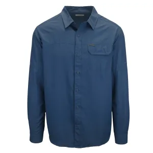 Columbia Men's Azure Blue Smith Creek L/S Woven Shirt  461