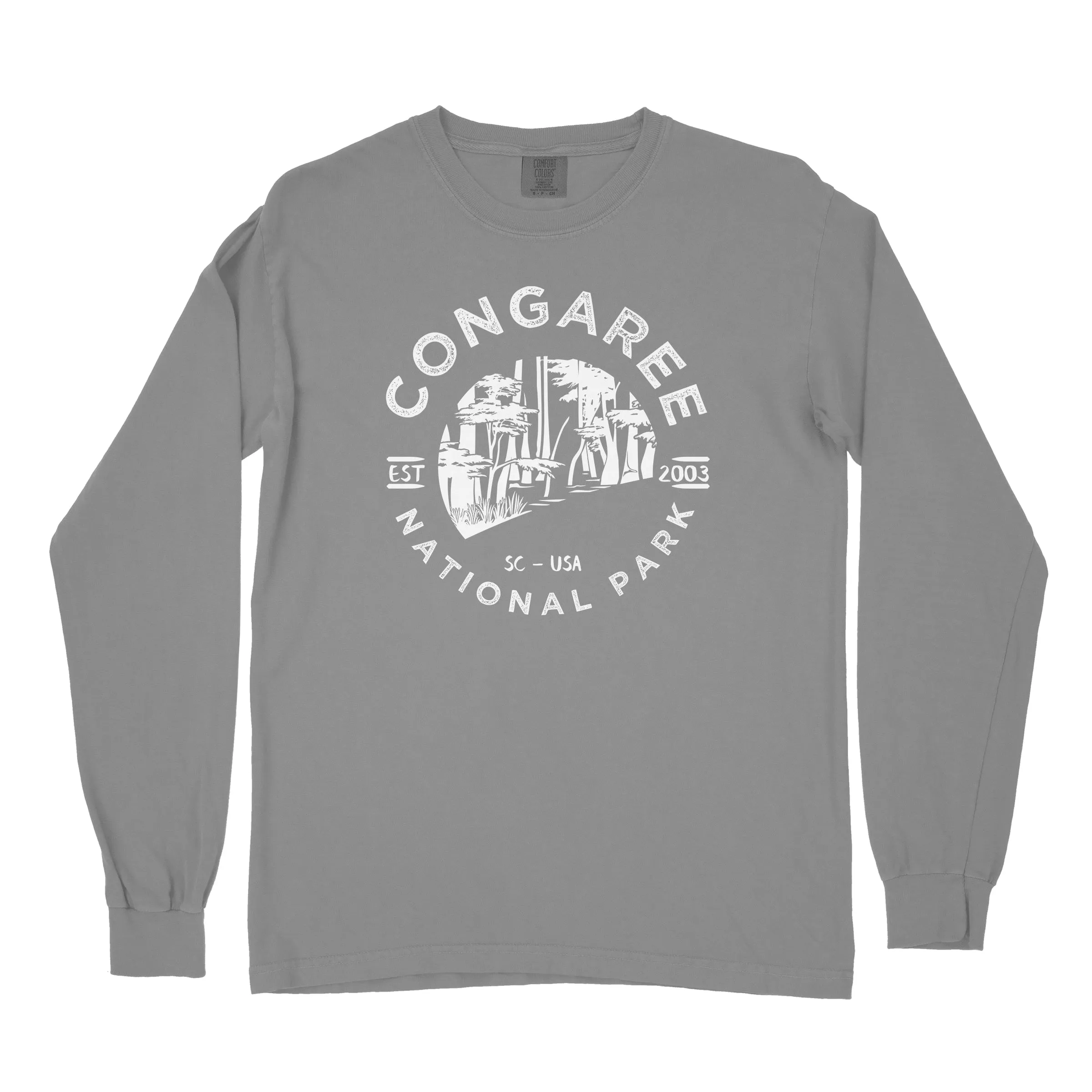 Congaree National Park Comfort Colors Long Sleeve T Shirt