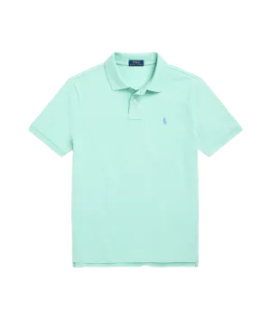 Custom Slim Fit Mesh Polo Shirt - Green