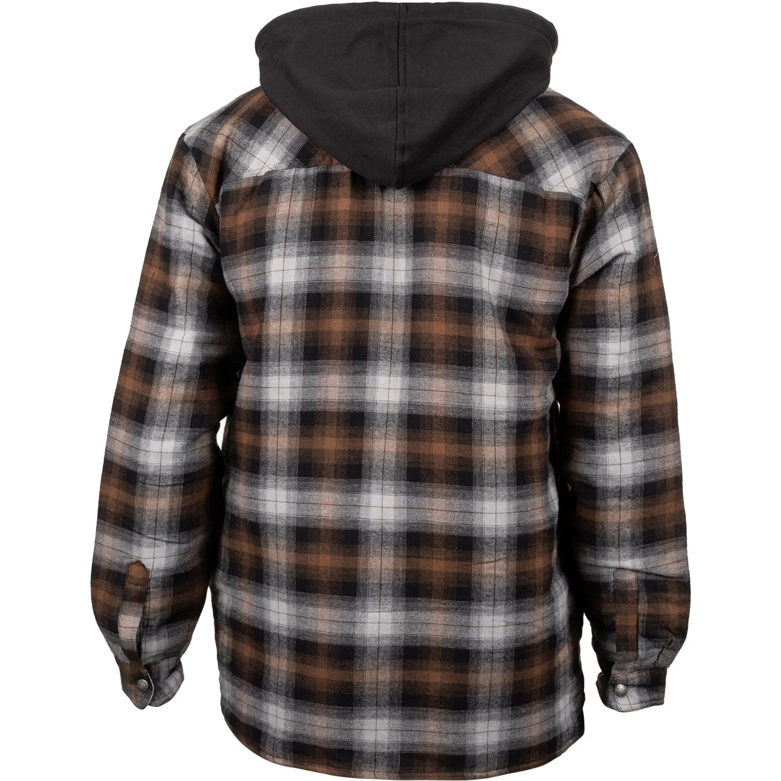 Dickies Fleece Hood Flannel Shirt Jacket