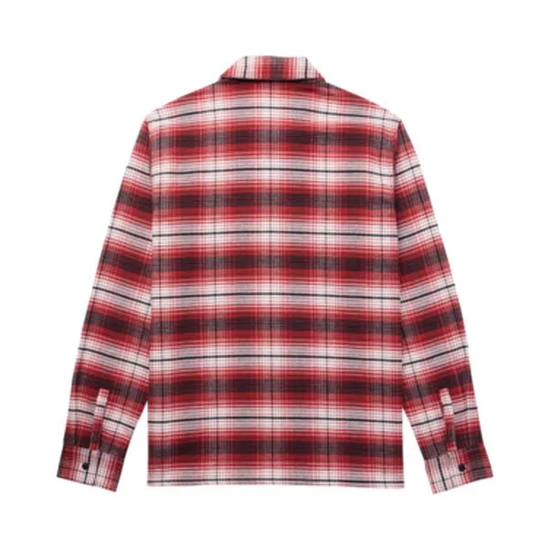 Dickies Forest Flannel Check Shirt Red Ochre