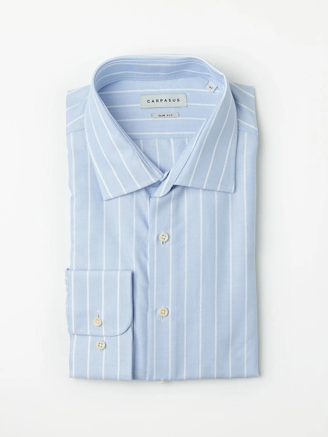 Dress Shirt Slim Fit Evora Stripes Blue