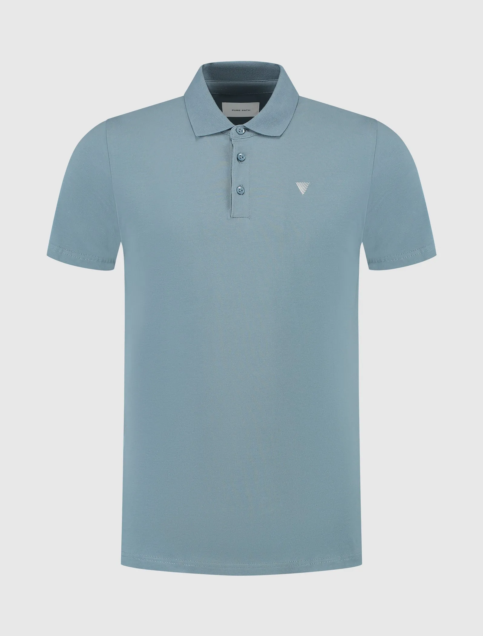 Essential Triangle Polo | Blue