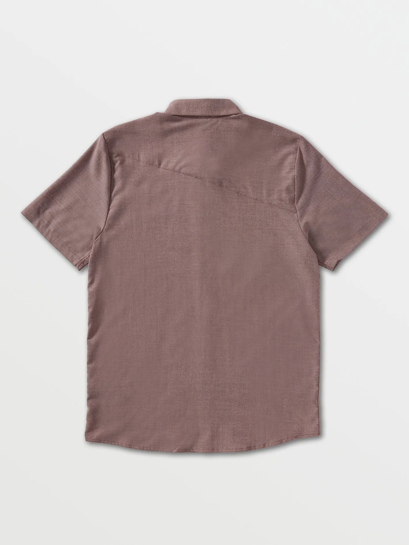 Everett Oxford Short Sleeve Shirt - Port