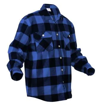 Extra Heavyweight Buffalo Plaid Flannel Shirt