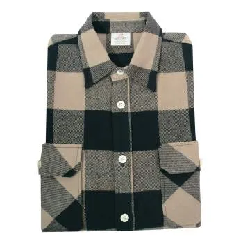 Extra Heavyweight Buffalo Plaid Flannel Shirt