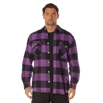 Extra Heavyweight Buffalo Plaid Flannel Shirt