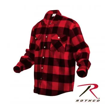 Extra Heavyweight Buffalo Plaid Flannel Shirt