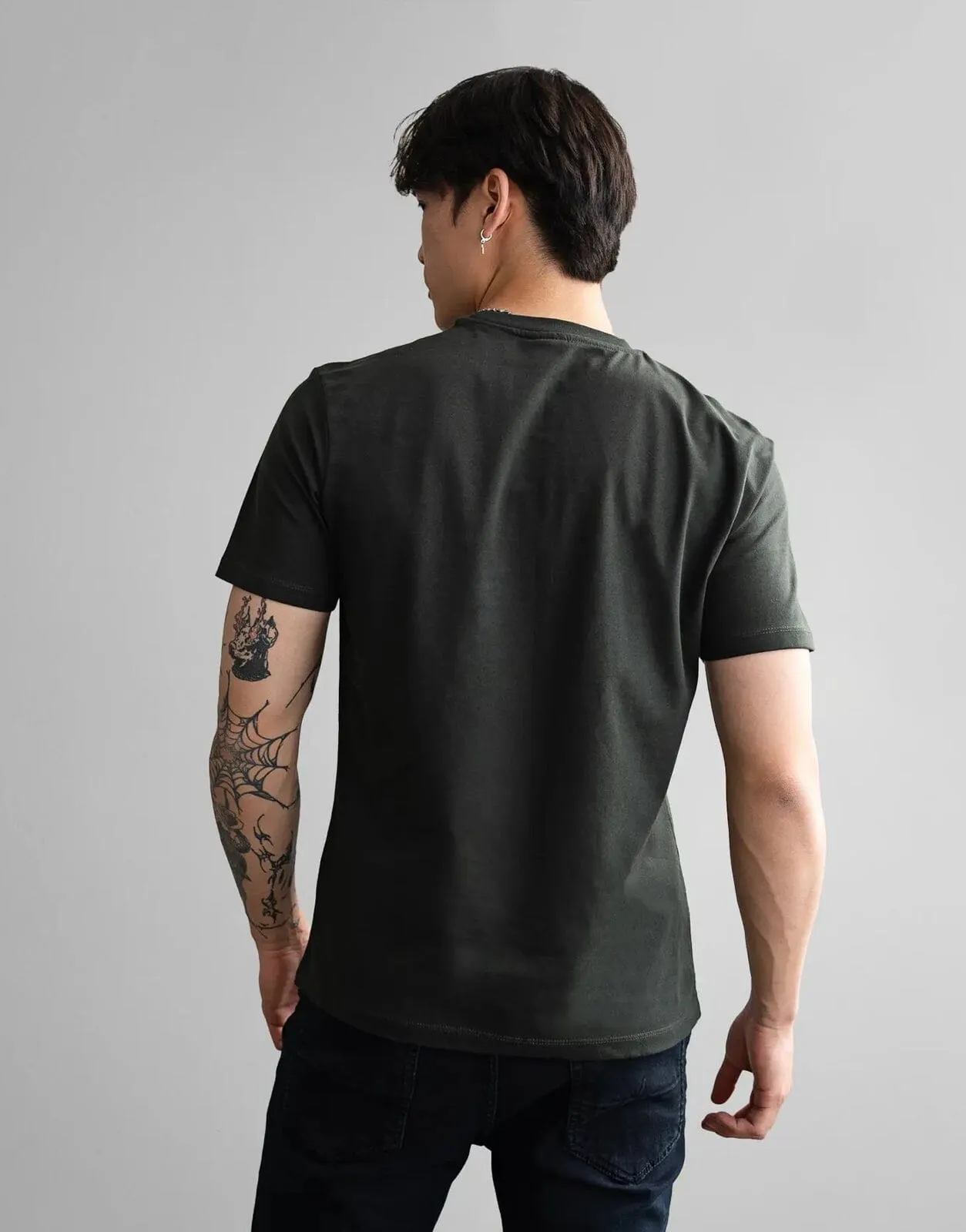 Fade Essential Green T-Shirt