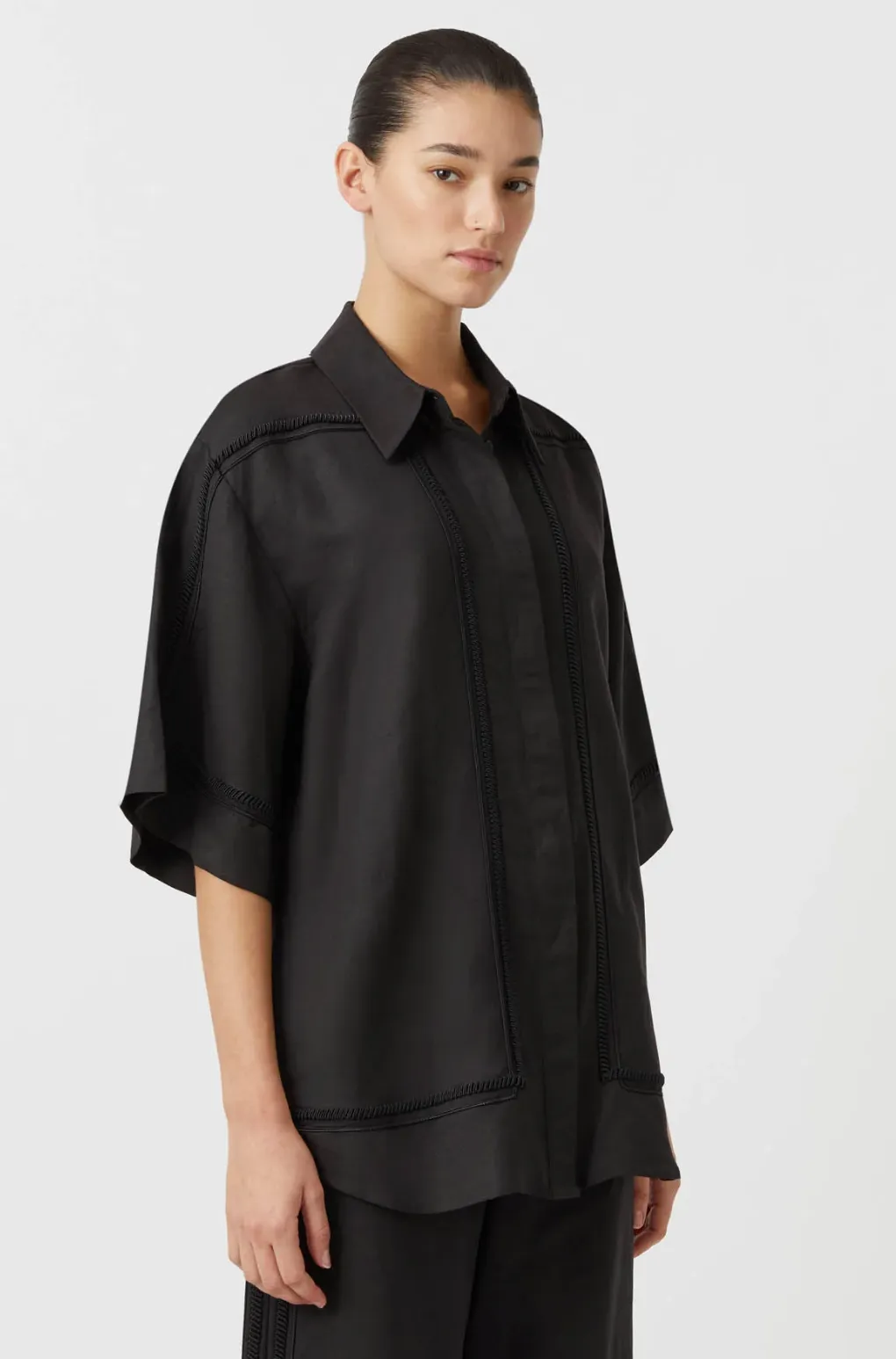 FORTUNA SHIRT - BLACK