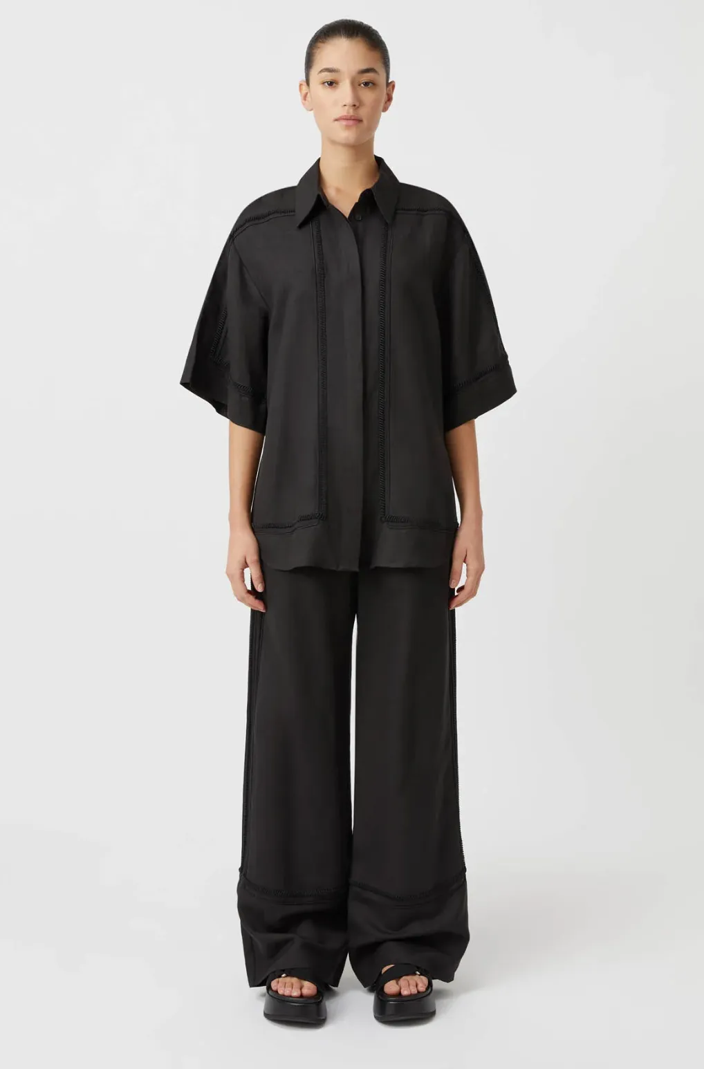 FORTUNA SHIRT - BLACK