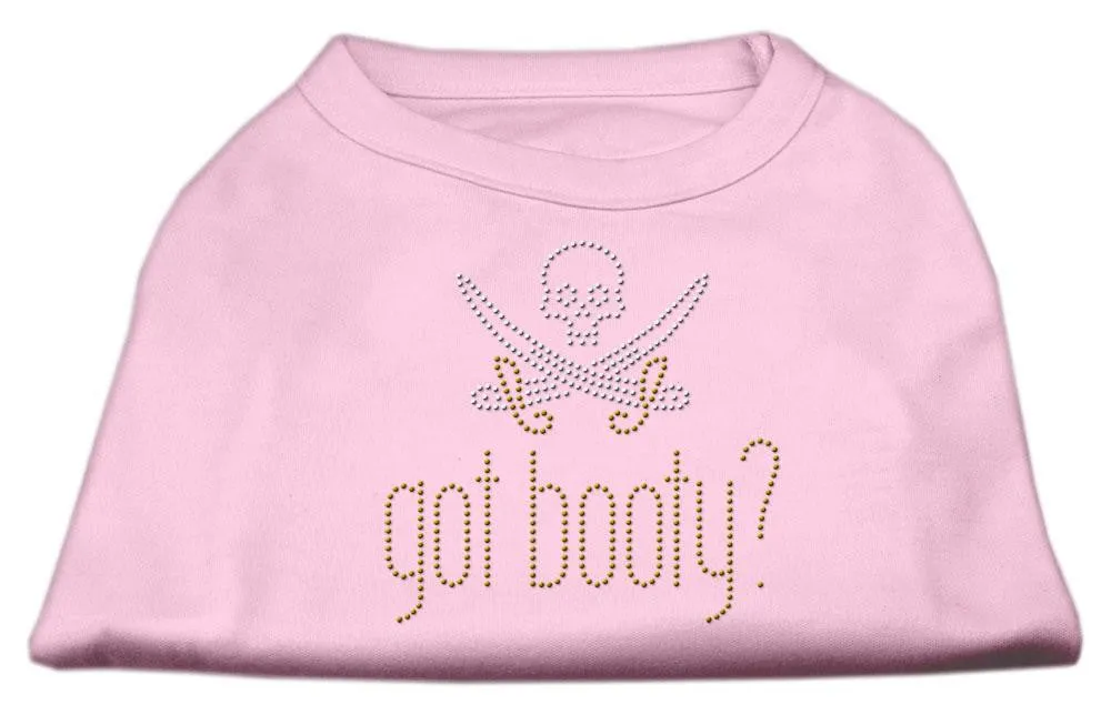 Got Booty? Rhinestone Shirts Light Pink S (10)