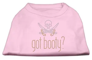 Got Booty? Rhinestone Shirts Light Pink S (10)