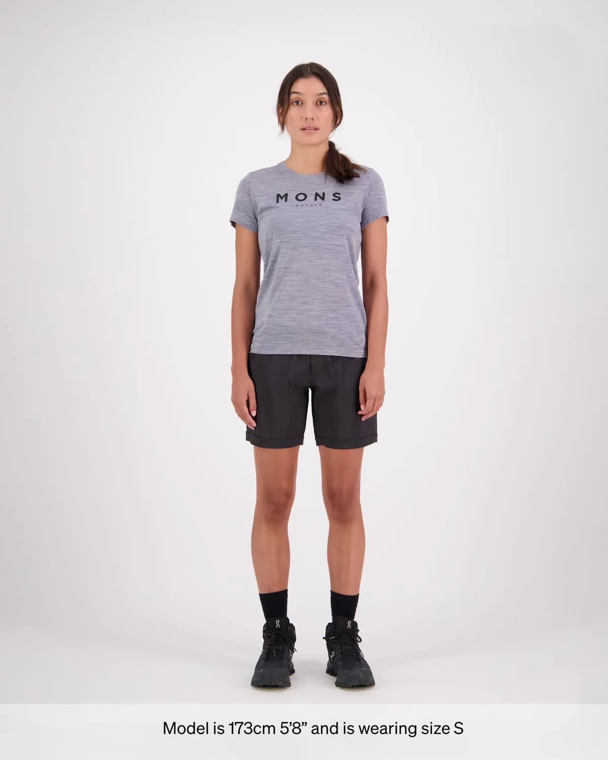 Icon Merino Classic T-Shirt - Grey Heather