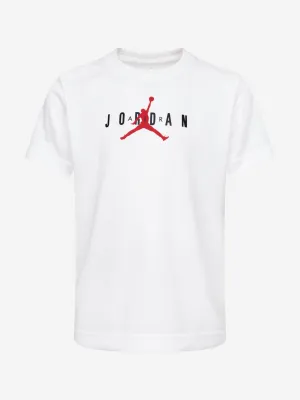 Jordan Kids Jumpman Sustainable Graphic T-Shirt in White