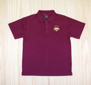 Kaikohe Christian School Burgandy Polo