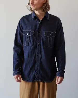 Kapital Denim Work Shirt, Indigo