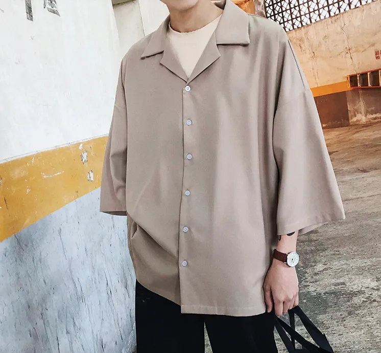 [Korean Style] Kiko 3 Colors Oversized Shirts