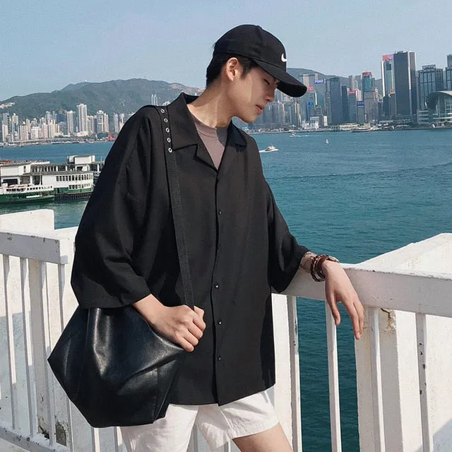 [Korean Style] Kiko 3 Colors Oversized Shirts