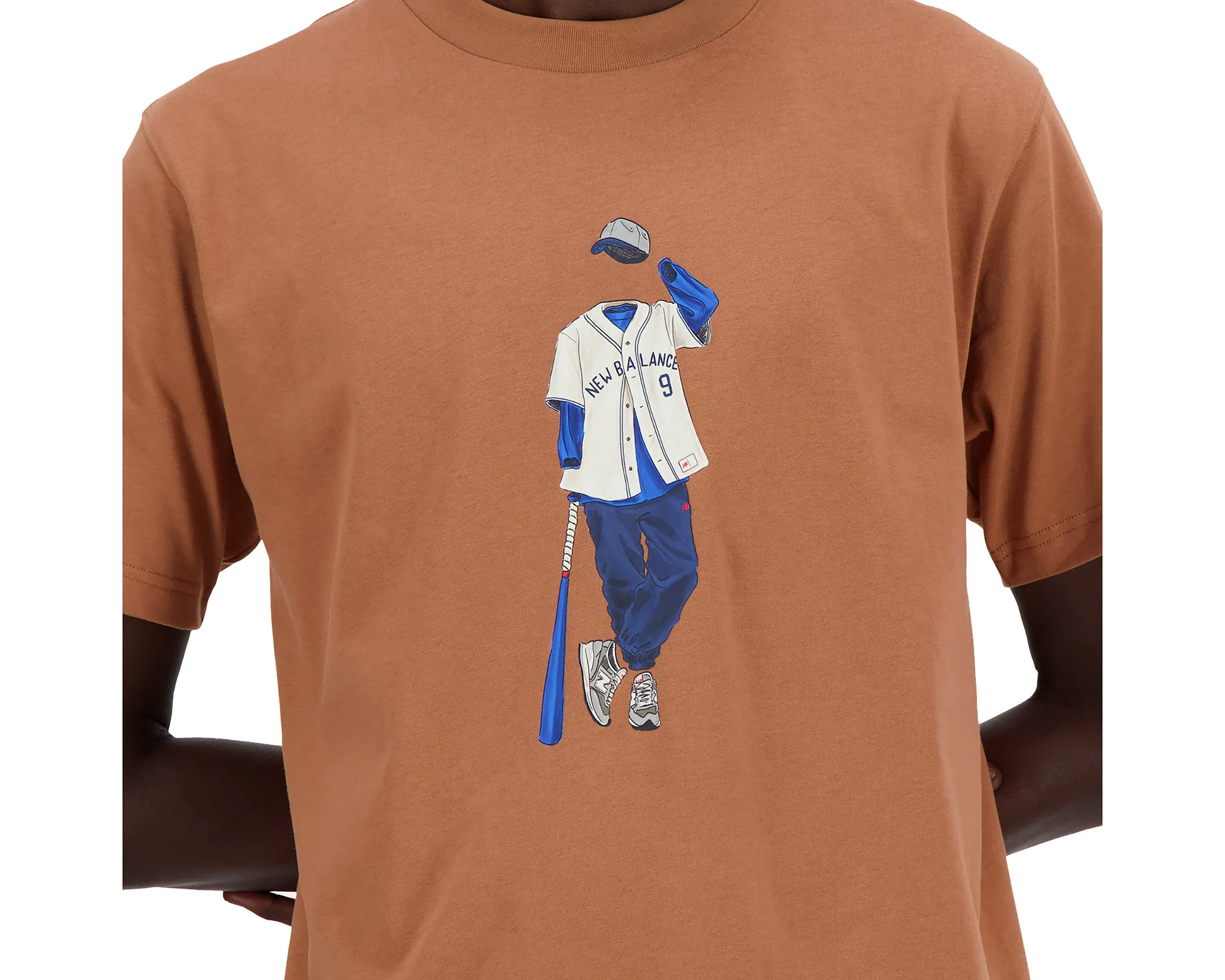 Mens NB Athletics Baseball Style Relaxed Tee