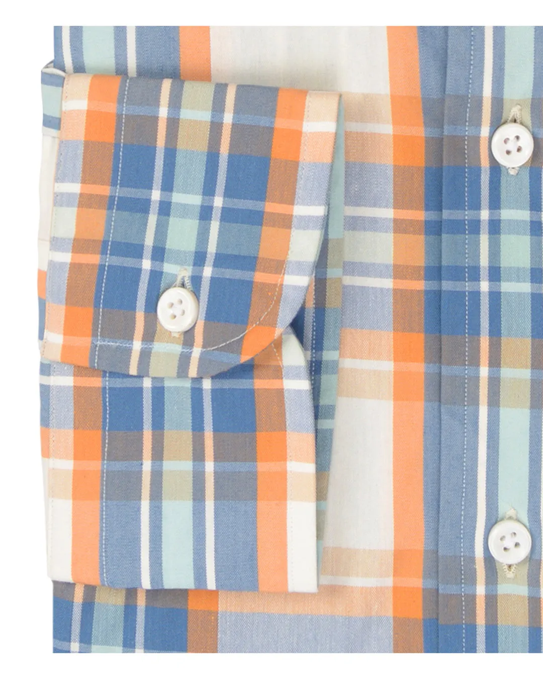 Orange Blue Madras