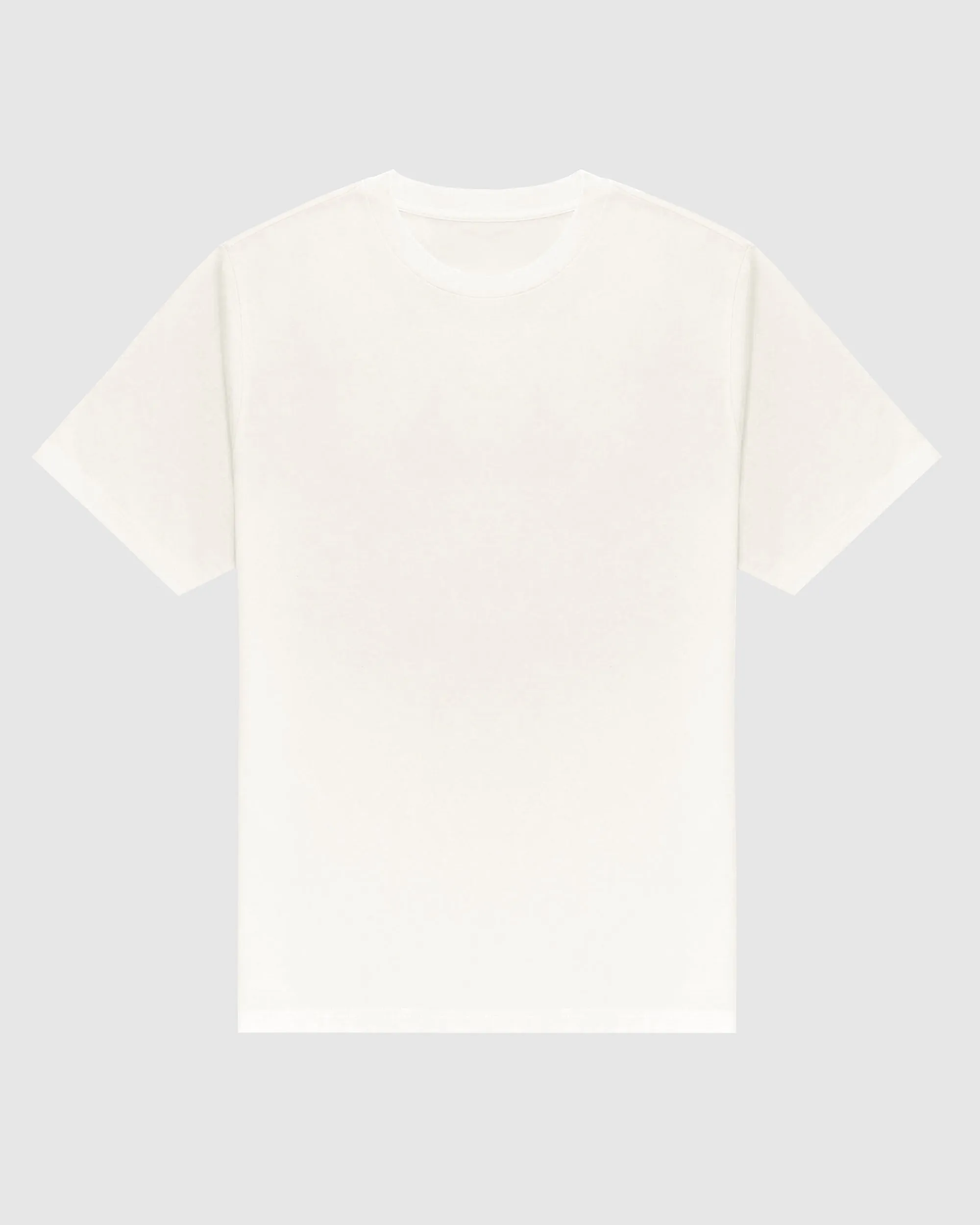 Oversized Crew Neck T-Shirt V2 - Off White