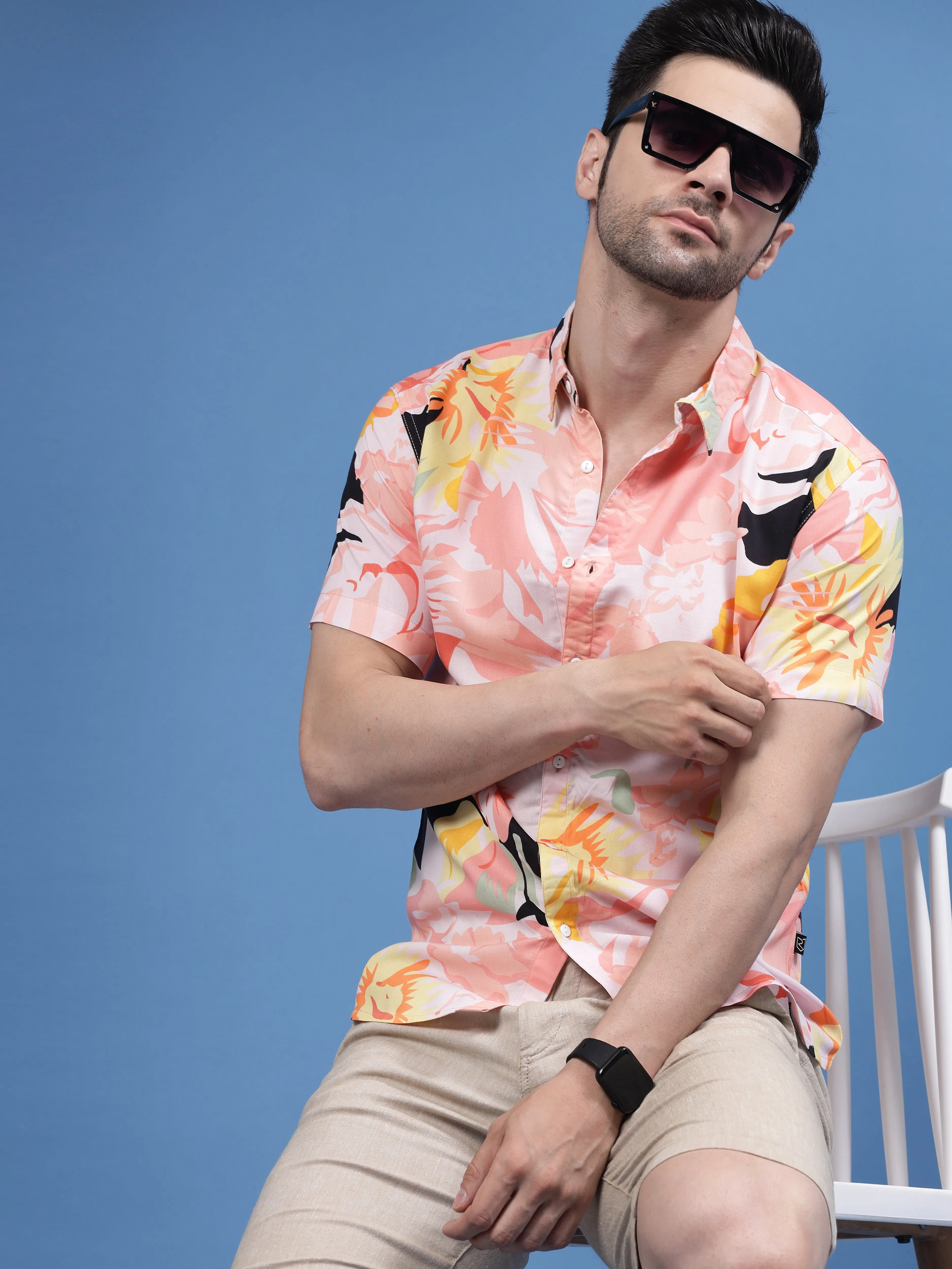 Palm Paradise Rayon Shirt