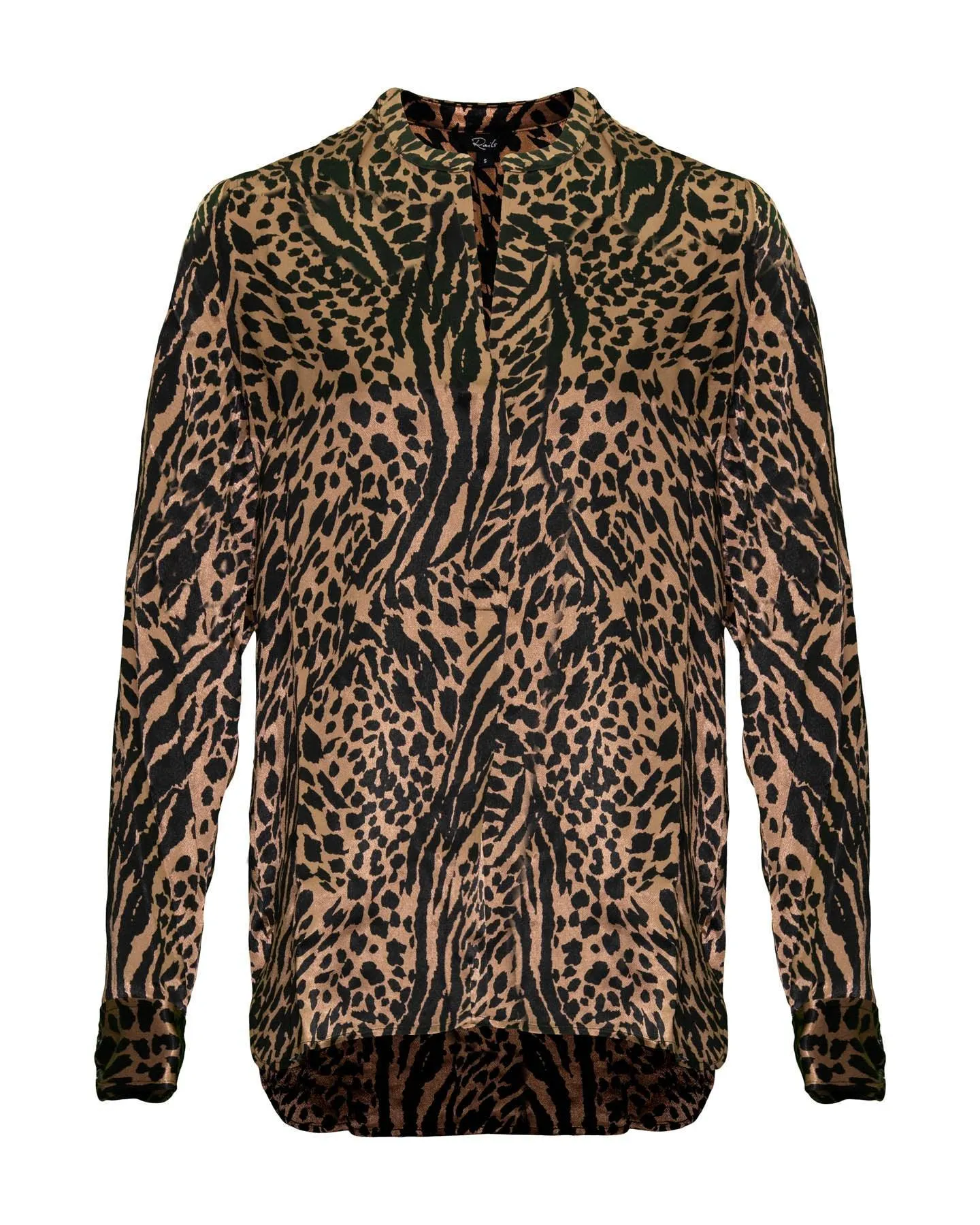 Pearl Animal Print Blouse