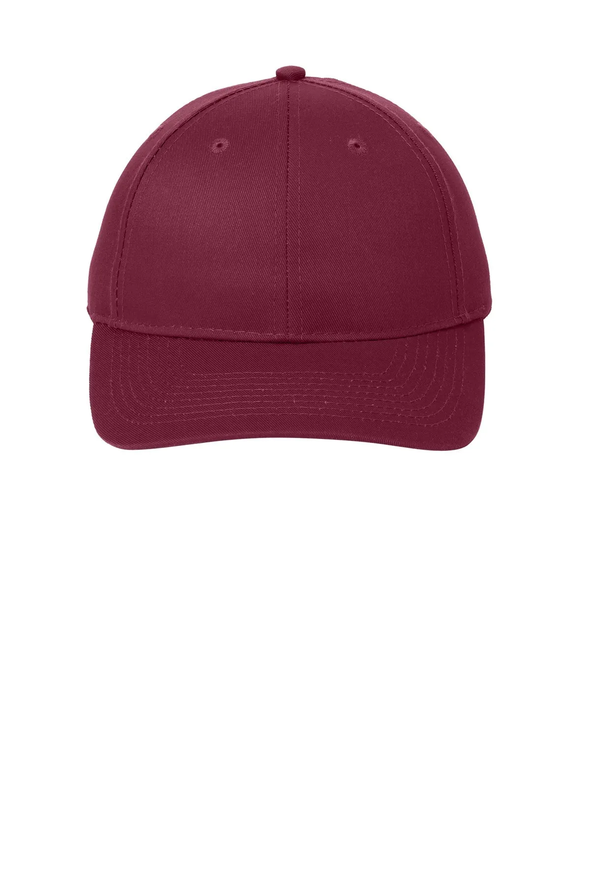 Port Authority Easy Care Customized Caps, Burgundy