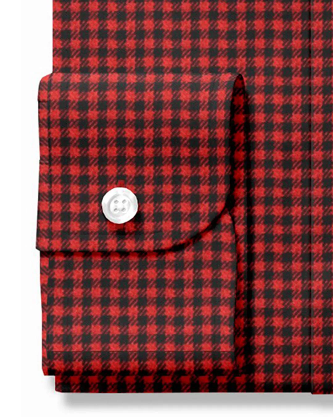 Red Black Shepherd Checks Flannel