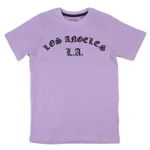 REDTAG Boy's Lilac T-Shirts