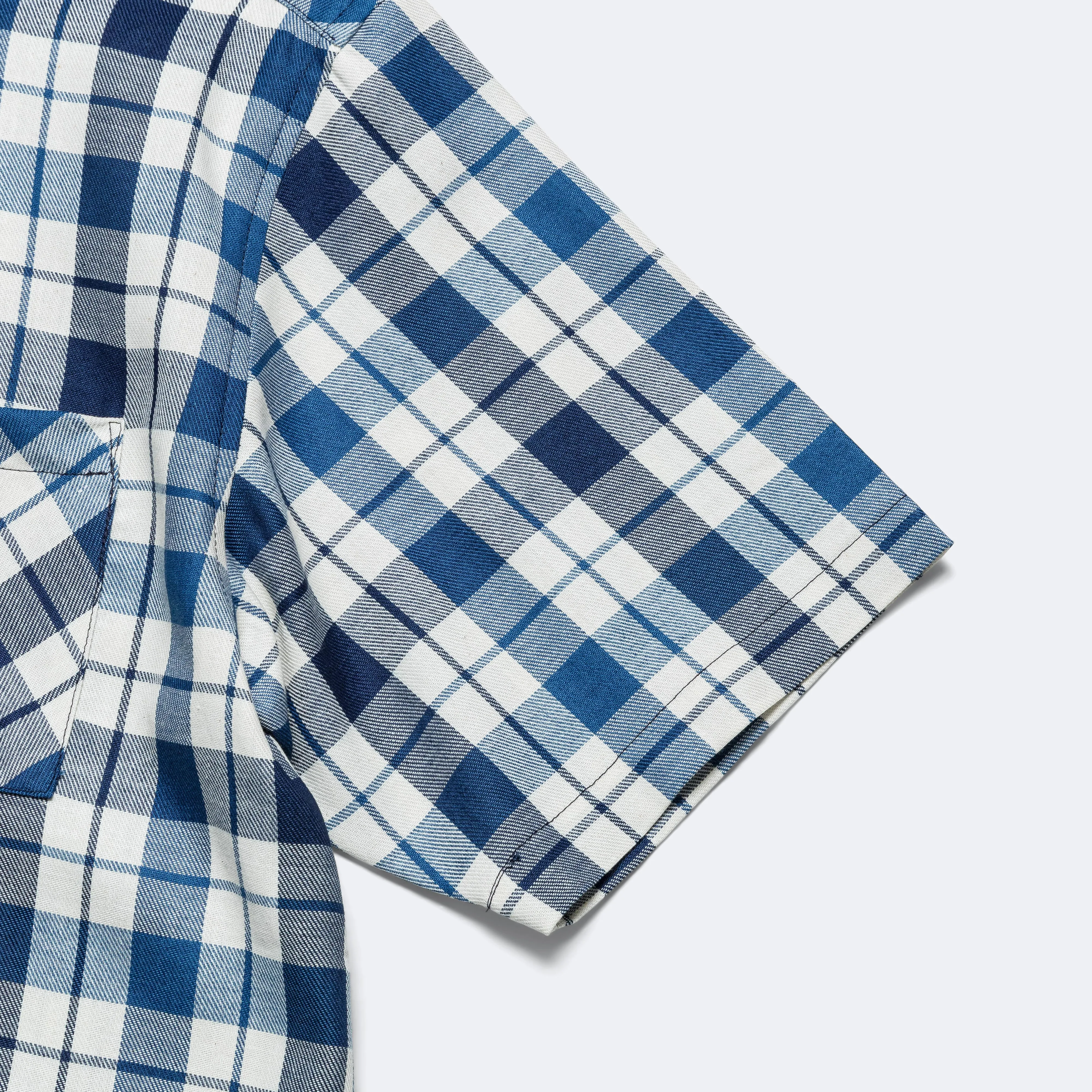 Relaxed Shirt - Blue Plaid