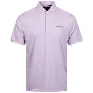 RLX Printed Dot Airflow Polo Lovely Lilac - AW24