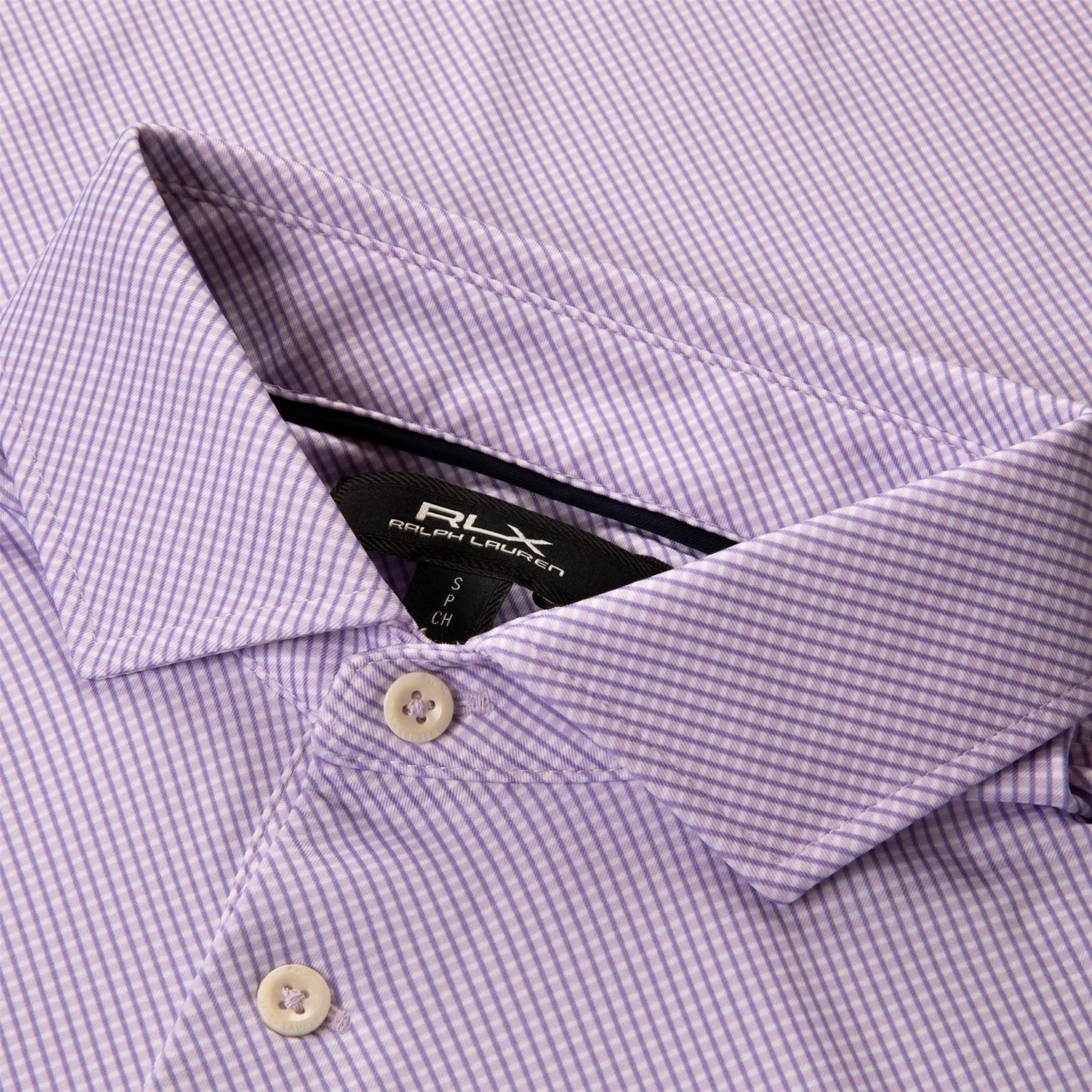 RLX Printed Dot Airflow Polo Lovely Lilac - AW24