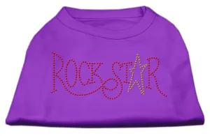 RockStar Rhinestone Shirts Purple S (10)