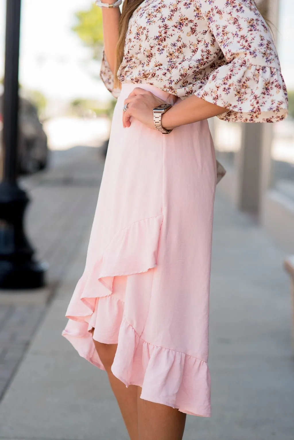 Ruffle Layer Skirt