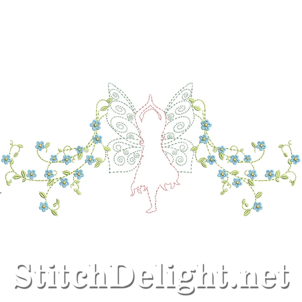 SD0720 Fairy Silhouette Borders