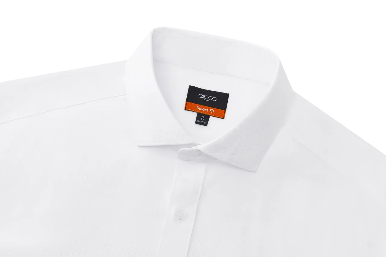 Silky Touch Stretch Oxford Shirt in Smart Fit