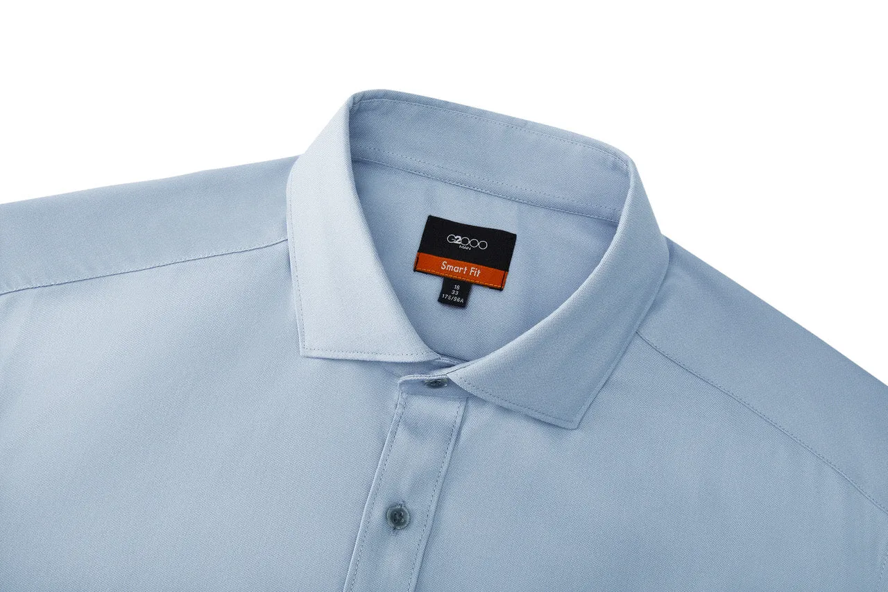 Silky Touch Stretch Oxford Shirt in Smart Fit